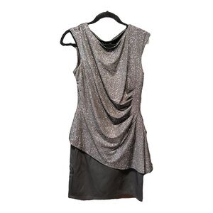 NWT En Focus Studio Sparkly Mini Dress Sz 10P